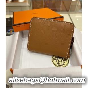 Popular Style Hermes Constance Wallets espom leather H2298 Brown