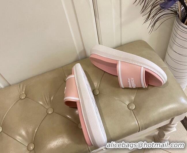 Custom Alexander Mcqueen Flat Slide Sandals 071205 Light Pink