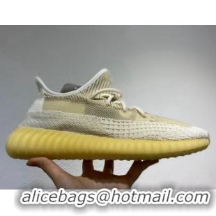 Best Luxury Adidas Yeezy Boost 350 V2 Static Sneakers Beige/White 082874