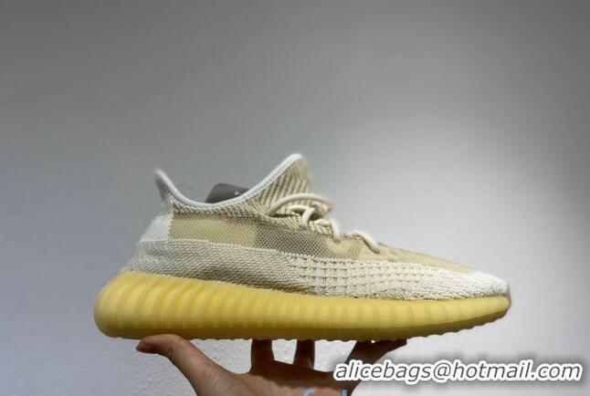 Best Luxury Adidas Yeezy Boost 350 V2 Static Sneakers Beige/White 082874