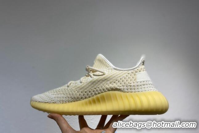 Best Luxury Adidas Yeezy Boost 350 V2 Static Sneakers Beige/White 082874