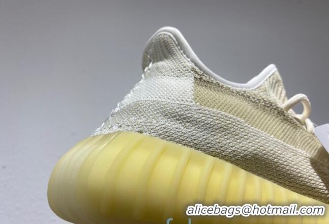 Best Luxury Adidas Yeezy Boost 350 V2 Static Sneakers Beige/White 082874