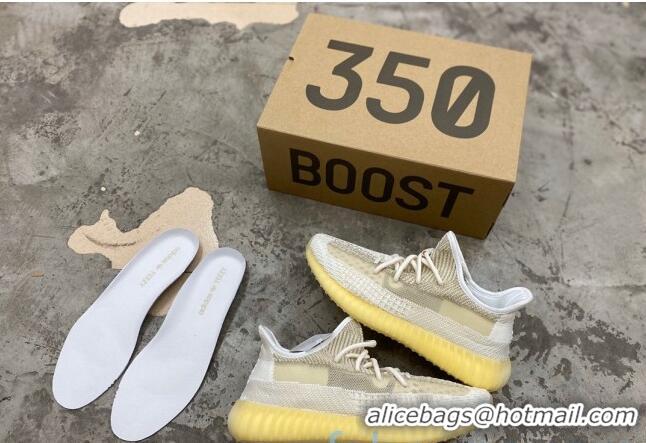 Best Luxury Adidas Yeezy Boost 350 V2 Static Sneakers Beige/White 082874