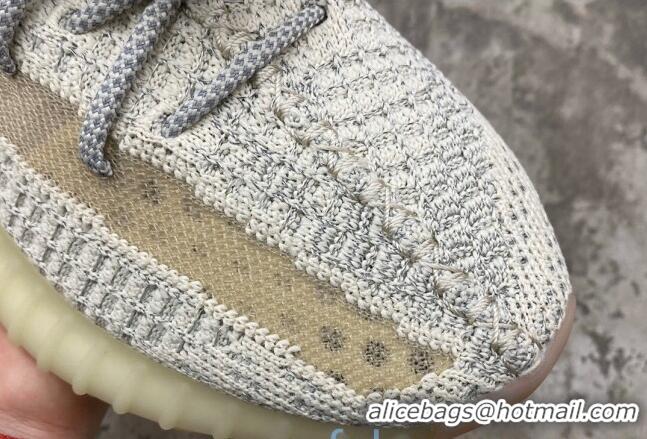 Luxurious Adidas Yeezy Boost 350 V2 Static Sneakers 082884 White/Grey