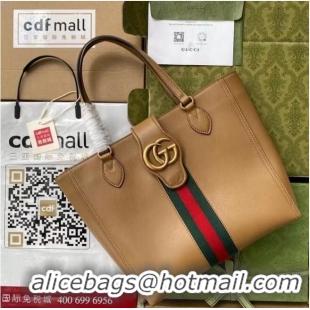 Super Quality Gucci Jackie 1961 medium tote bag 652680 Brown