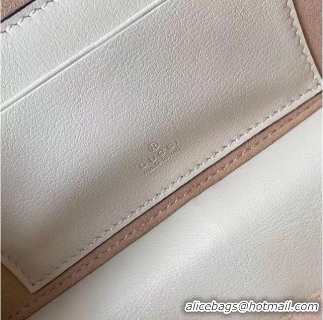 Top Quality Gucci Interlocking G mini bag 658230 White