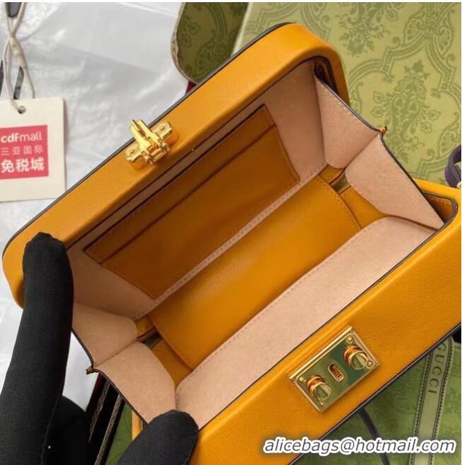 Reasonable Price Gucci Interlocking G mini bag 658230 Yellow