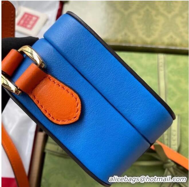 Low Cost Gucci Interlocking G mini bag 658230 Blue