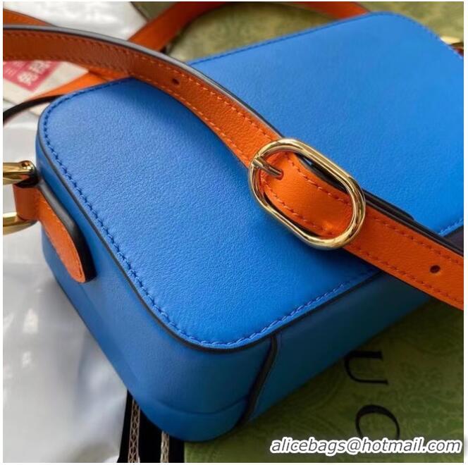 Low Cost Gucci Interlocking G mini bag 658230 Blue