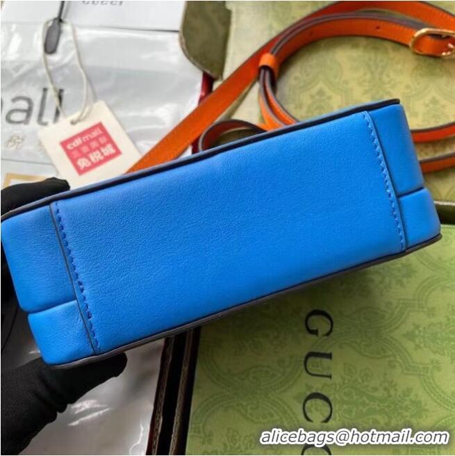 Low Cost Gucci Interlocking G mini bag 658230 Blue