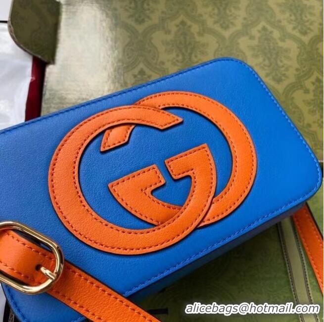 Low Cost Gucci Interlocking G mini bag 658230 Blue