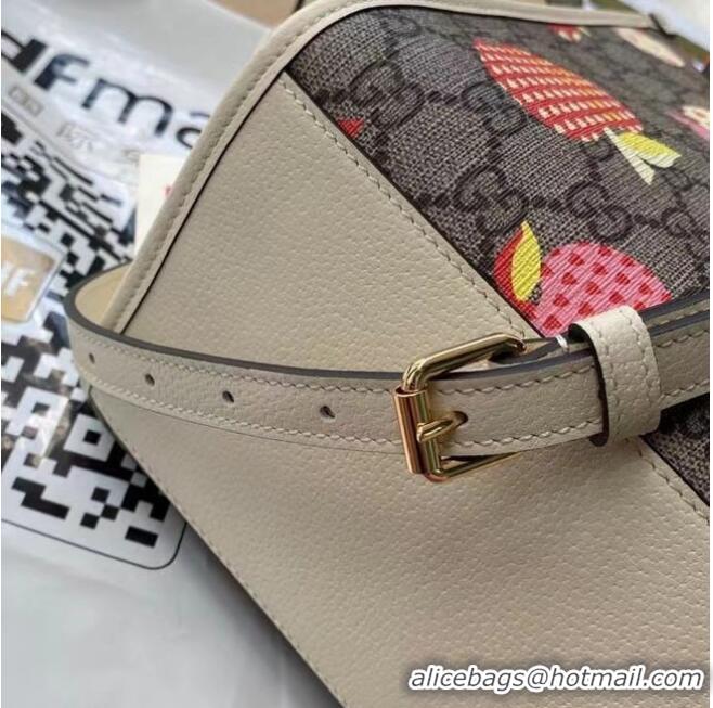 Affordable Price Gucci Les Pommes small tote 659983 White