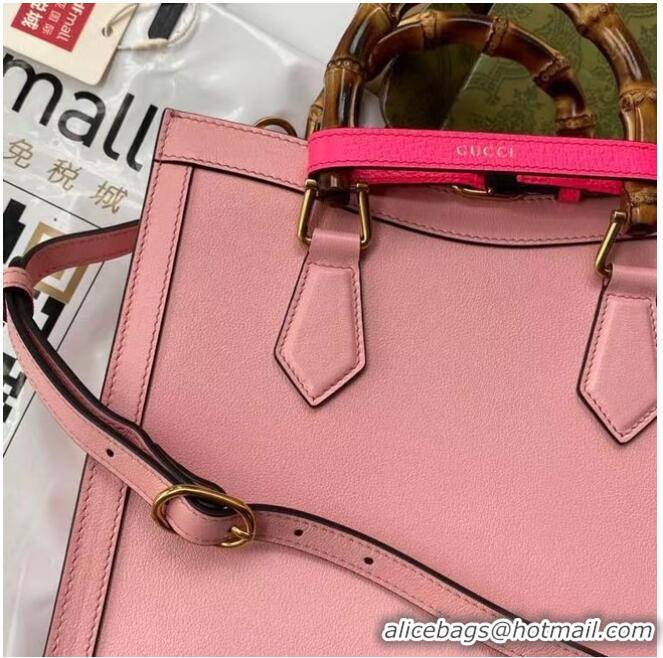 Promotional Gucci Diana small tote bag 660195 Pink