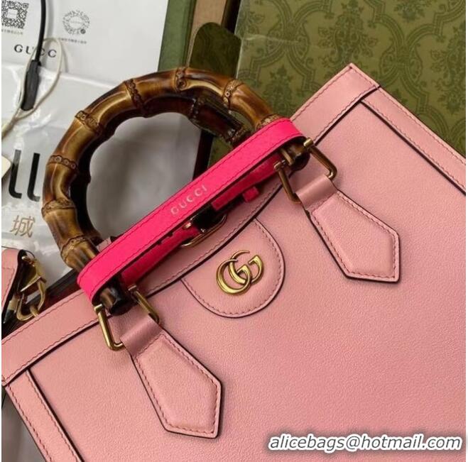 Promotional Gucci Diana small tote bag 660195 Pink