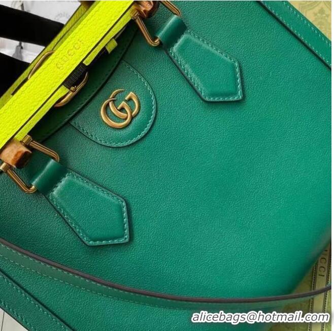 Affordable Price Gucci Diana small tote bag 660195 Emerald