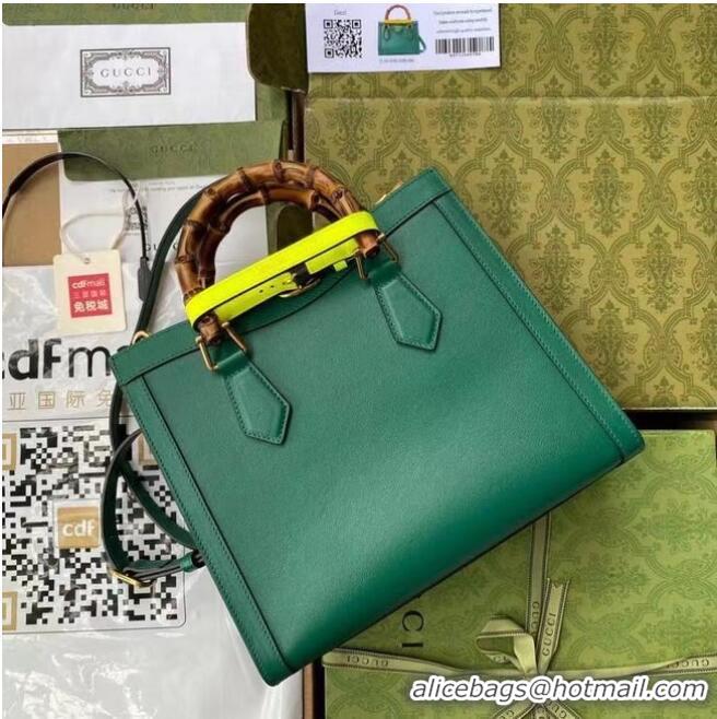 Affordable Price Gucci Diana small tote bag 660195 Emerald