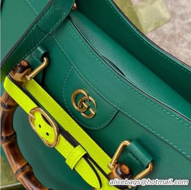 Affordable Price Gucci Diana small tote bag 660195 Emerald