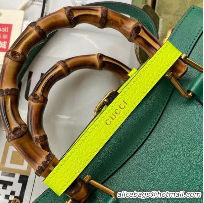 Affordable Price Gucci Diana small tote bag 660195 Emerald