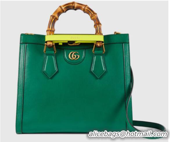 Affordable Price Gucci Diana small tote bag 660195 Emerald