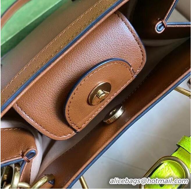 Famous Brand Gucci Diana mini tote bag 655661 Brown