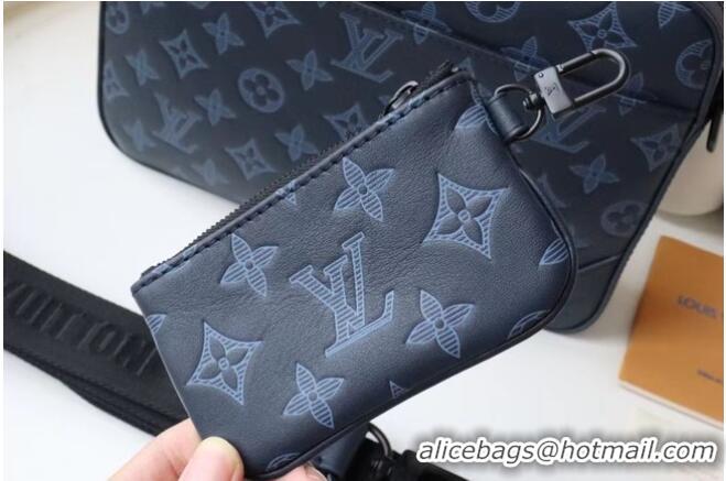 Promotional Louis Vuitton DUO MESSENGER M45730 Navy Blue