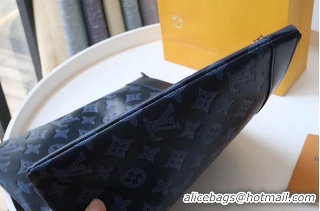 Reasonable Price Louis Vuitton DISCOVERY POCHETTE GM M80425 Navy Blue