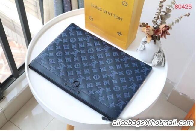 Reasonable Price Louis Vuitton DISCOVERY POCHETTE GM M80425 Navy Blue