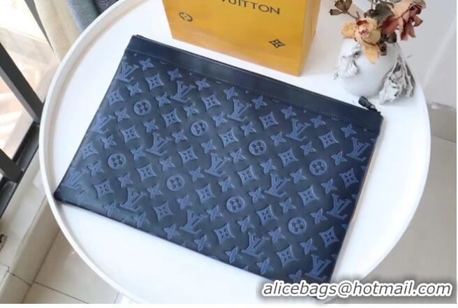 Reasonable Price Louis Vuitton DISCOVERY POCHETTE GM M80425 Navy Blue