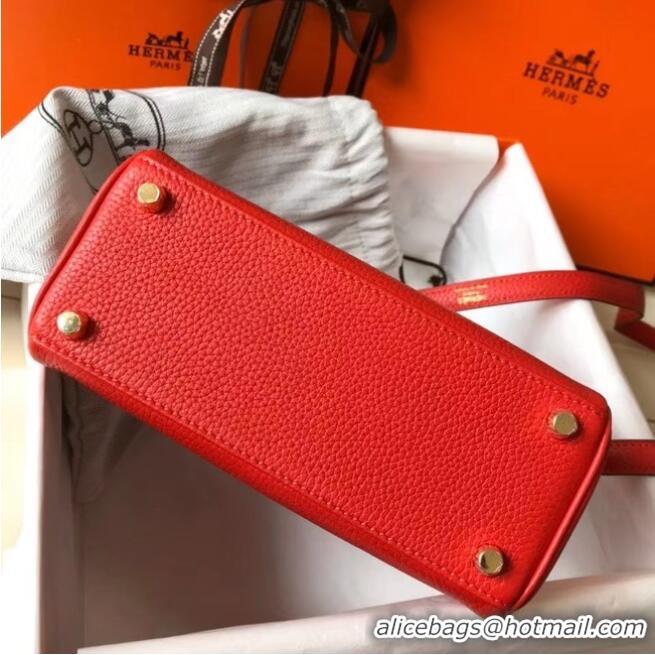 Well Crafted Hermes Birkin Togo Leather 22590 Red