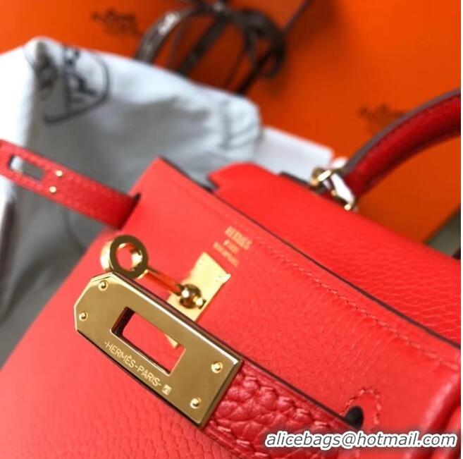 Well Crafted Hermes Birkin Togo Leather 22590 Red