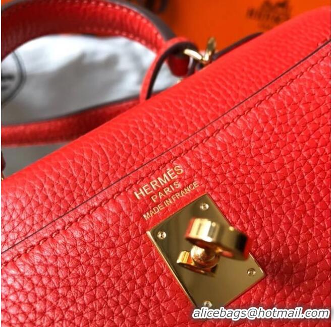 Well Crafted Hermes Birkin Togo Leather 22590 Red