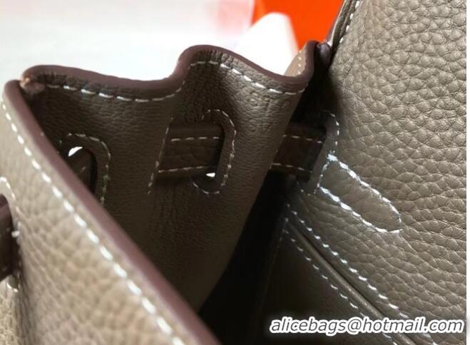 Buy Fashionable Hermes Birkin Togo Leather 22590 Grey