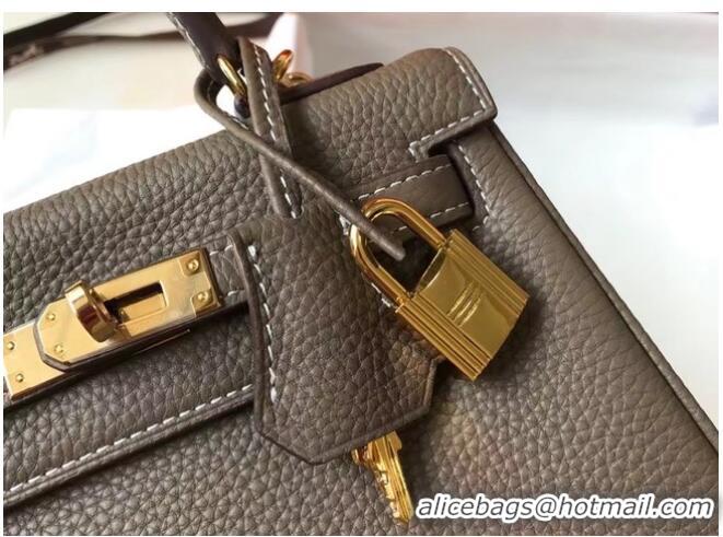 Buy Fashionable Hermes Birkin Togo Leather 22590 Grey