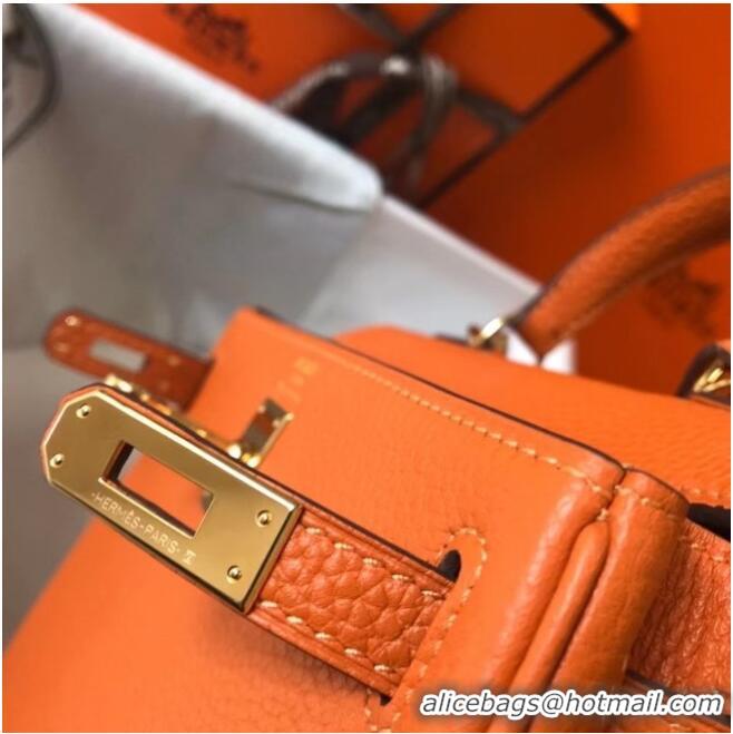 Grade Wholesale Hermes Birkin Togo Leather 22590 Orange