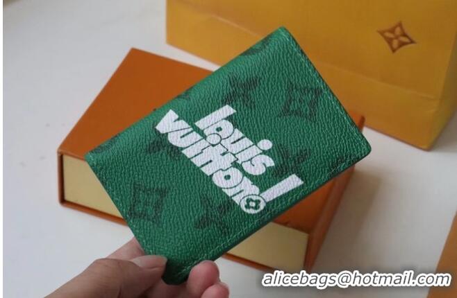 Affordable Price Louis Vuitton POCKET ORGANIZER M80798 Green