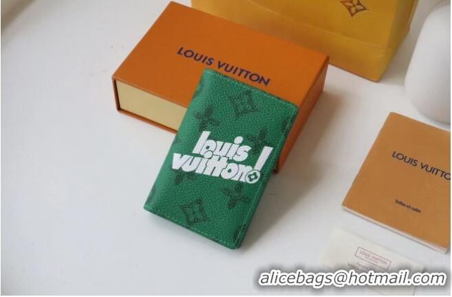 Affordable Price Louis Vuitton POCKET ORGANIZER M80798 Green