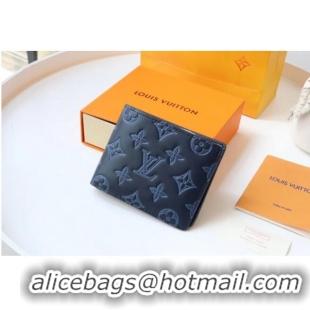 New Style Louis Vuitton MULTIPLE WALLET M70422 Navy Blue