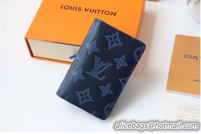 Promotional Louis Vuitton POCKET ORGANIZER M80421 Navy Blue