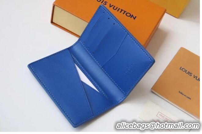 Buy Inexpensive Louis Vuitton POCKET ORGANIZER M80585 Blue