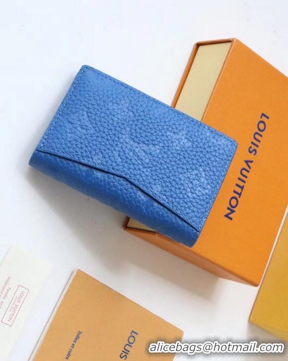 Buy Inexpensive Louis Vuitton POCKET ORGANIZER M80585 Blue