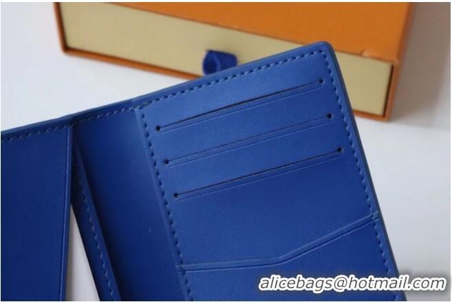 Buy Inexpensive Louis Vuitton POCKET ORGANIZER M80585 Blue