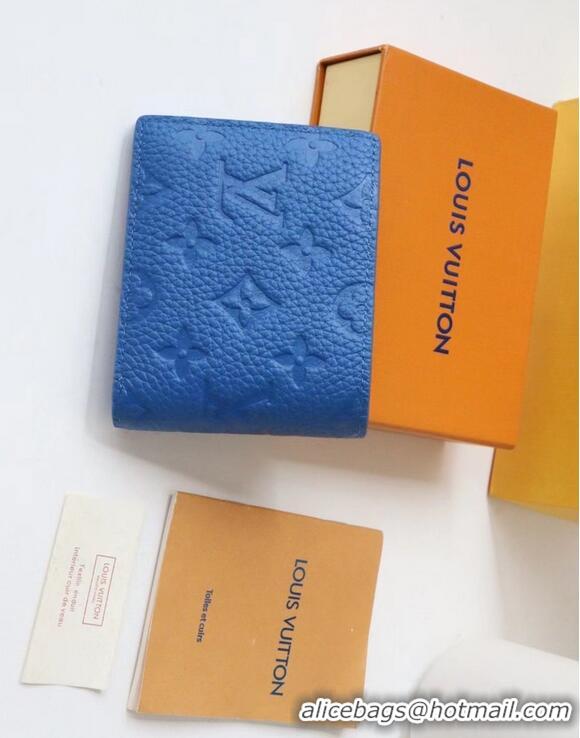 Buy Inexpensive Louis Vuitton SLENDER WALLET M80590 Blue