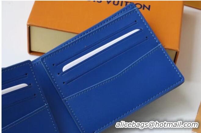 Buy Inexpensive Louis Vuitton SLENDER WALLET M80590 Blue