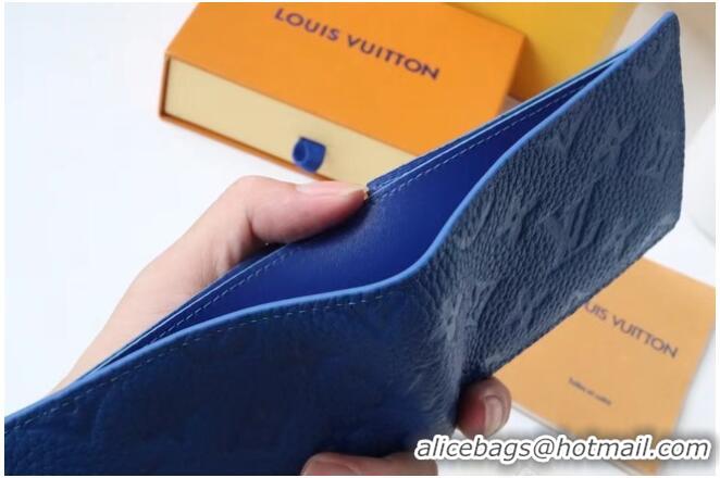 Buy Inexpensive Louis Vuitton SLENDER WALLET M80590 Blue