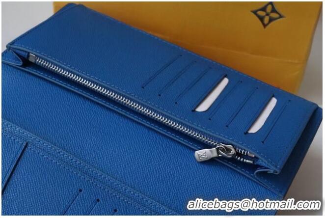 Promotional Louis Vuitton BRAZZA WALLET M80801 Blue