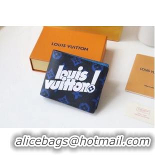 Promotional Louis Vuitton MULTIPLE WALLET M80850 Blue