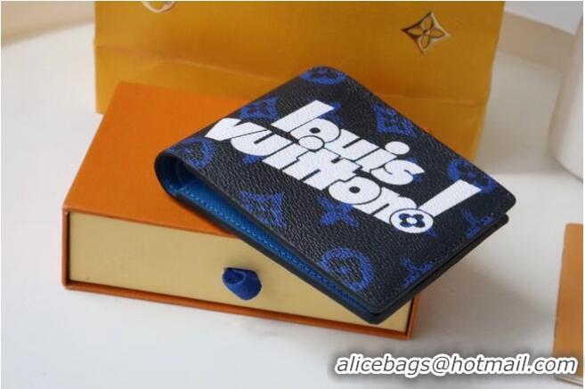 Promotional Louis Vuitton MULTIPLE WALLET M80850 Blue