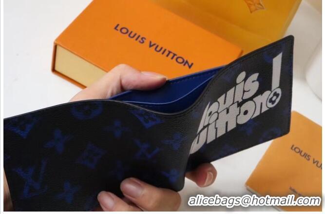 Promotional Louis Vuitton MULTIPLE WALLET M80850 Blue