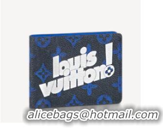 Promotional Louis Vuitton MULTIPLE WALLET M80850 Blue