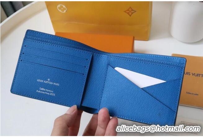 Promotional Louis Vuitton MULTIPLE WALLET M80850 Blue